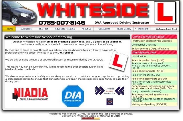 Whiteside School of Motoring - Portadown