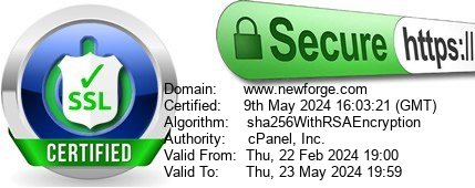 Newforge SSL Certified