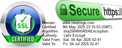 Newforge SSL Certified