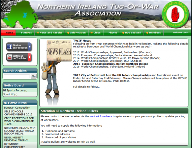 Northern Ireland Tug Of War Accosiation